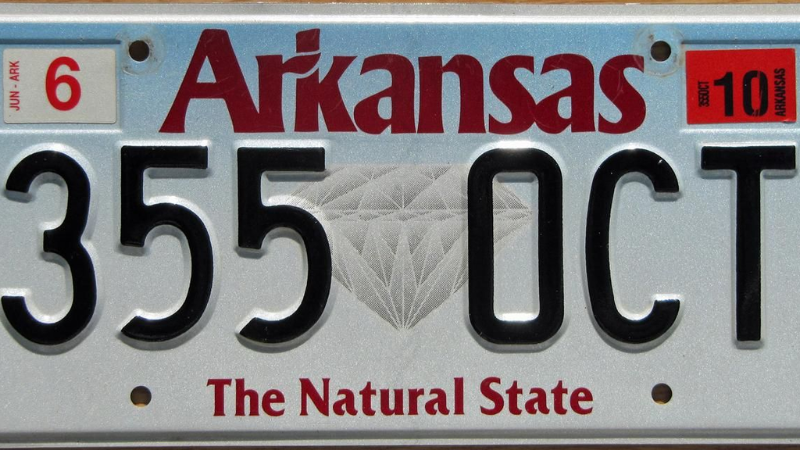 Arkansas License Plate Lookup