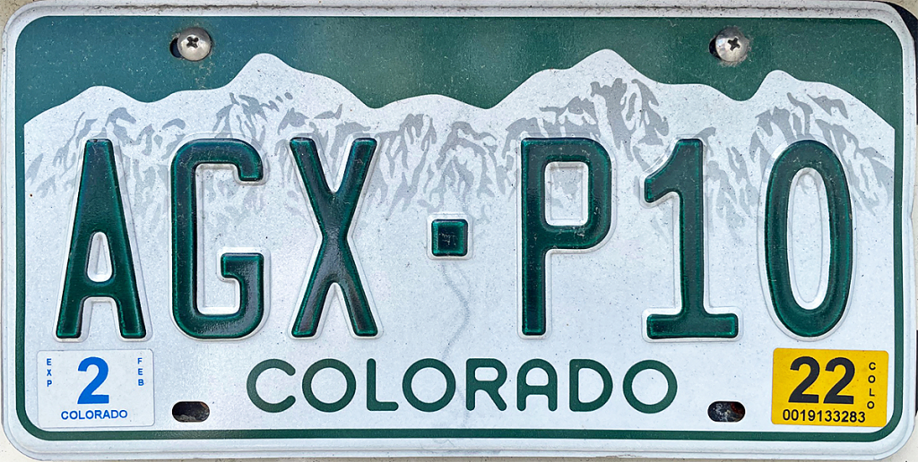 colorado license plate lookup