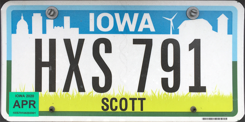iowa license plate lookup