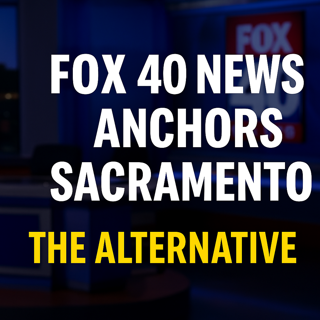 FOX 40 News Anchors Sacramento – Meet the Team and See the Alternative