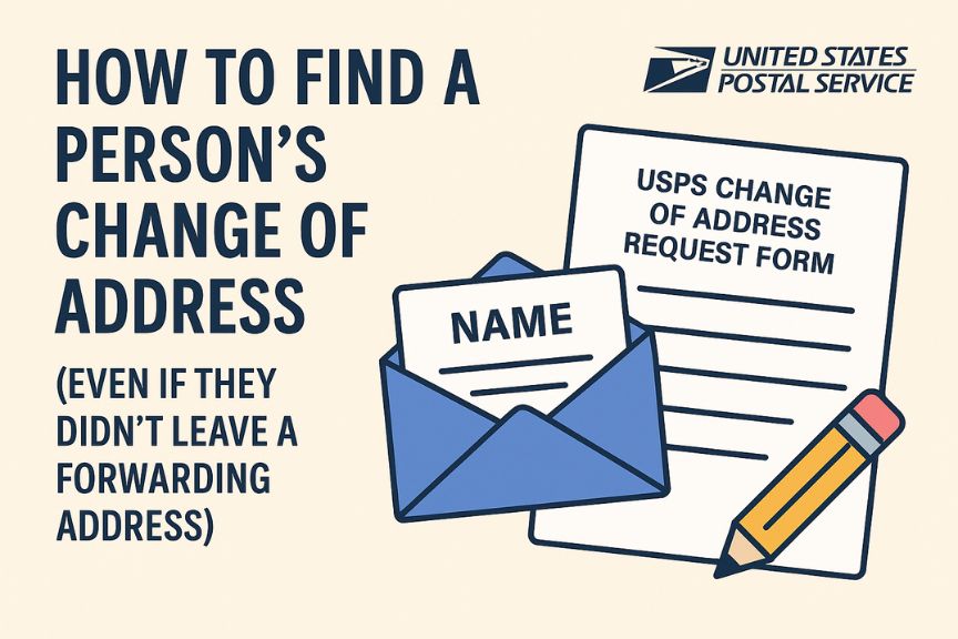 how to find a person's address