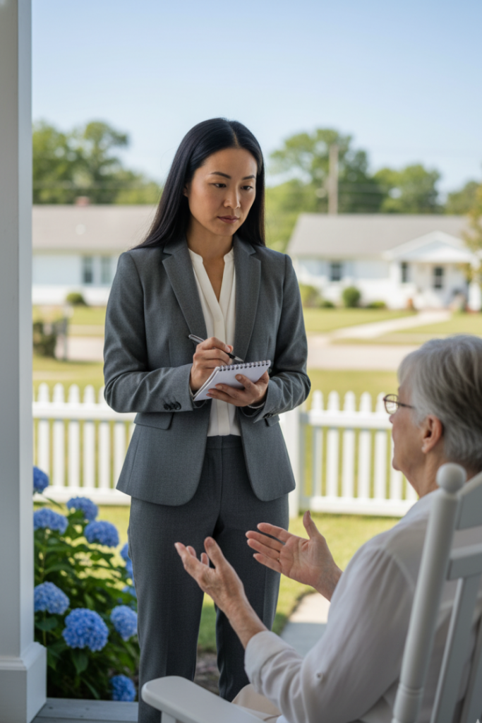 woman private detective