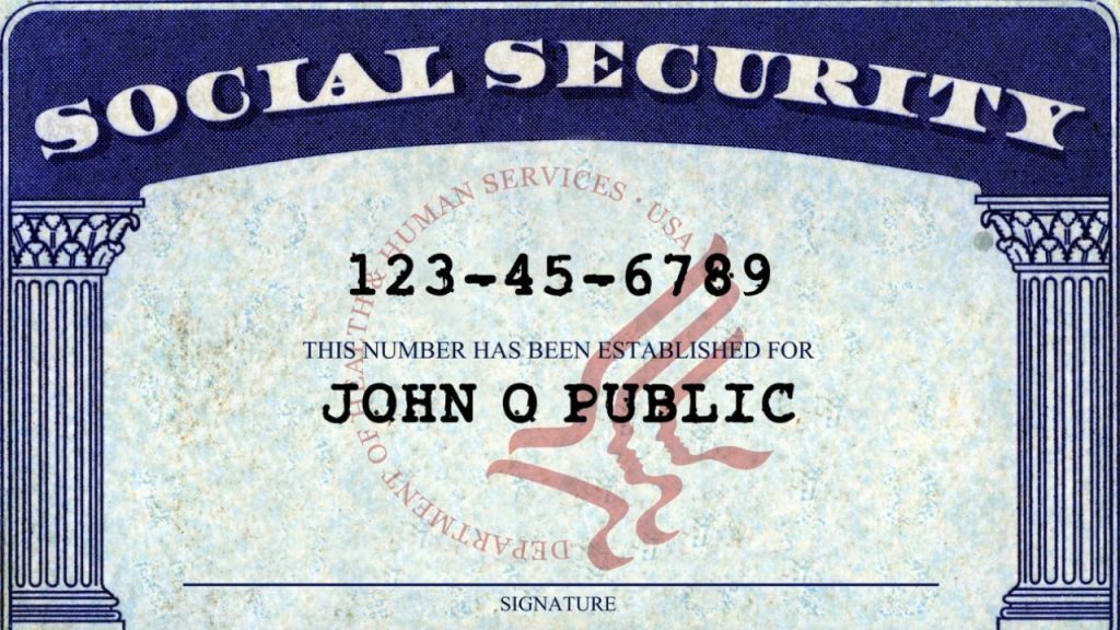 Find Someone's Social Security Number