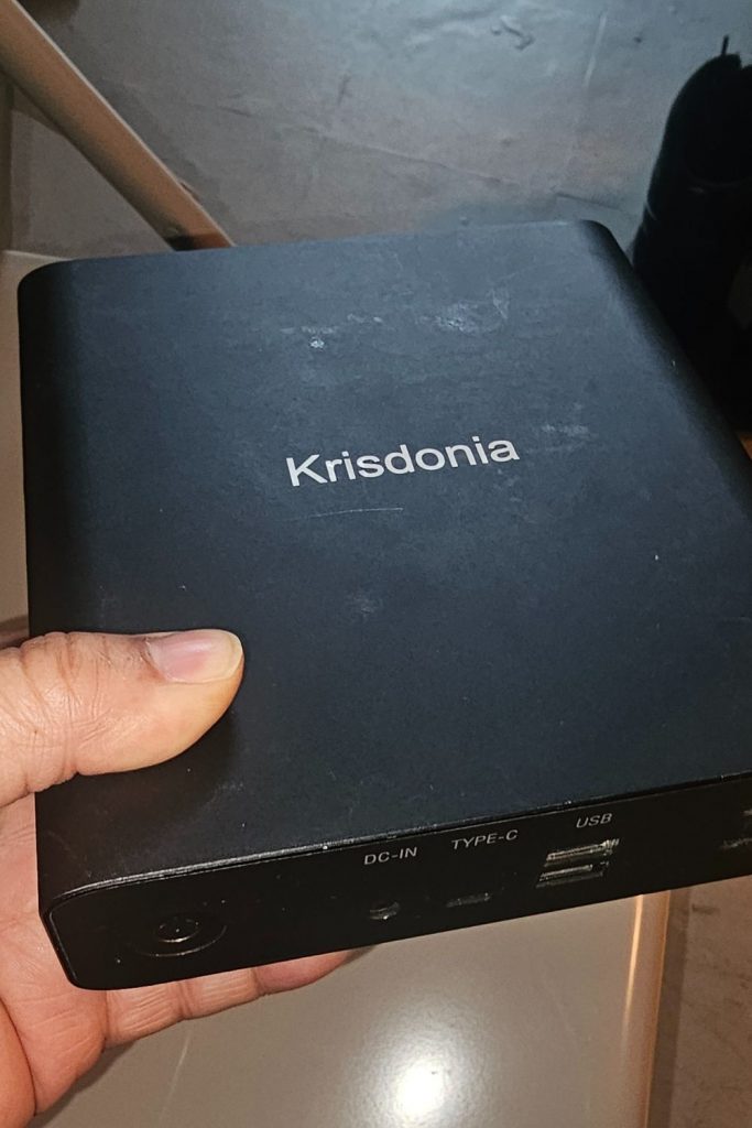 Krisdonia 27,000mAh AC Power Bank